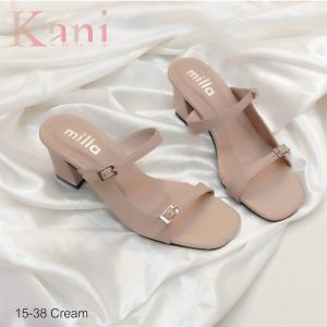 งานพรีเมี่ยม รองเท้าส้นสูง 2 นิ้ว ใส่ทำงานหรือออกงาน พื้นรองเท้ามีที่รับเท้าใส่สบาย