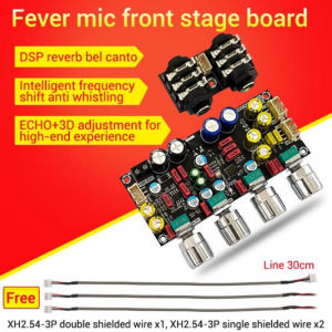 ปรีไมค์ Wuzhi Audio ZK-AMP แก้ไขเสียงเบา เสียงดีและไมค์ไม่หอน เบสหนัก แอมป์จิ๋ว รุ่นใหม่ Ver. แก้ไขเสียงเบา พรีเอฟเฟคบอร์ด DSP