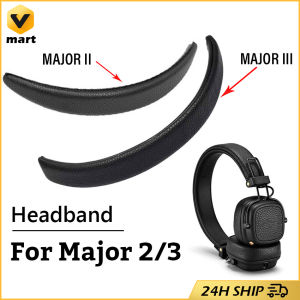 Head Band for Marshall Major 1 2 3 Headband Cover Wired Wireless Headphone Cushion Pad Repair Replacement Cover Replacement Headband Cushion Pad Cover Head Band Protector for Marshall Major I/ Major III