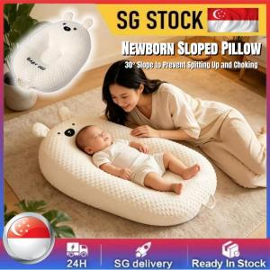 Multi-functional Anti-Reflux Baby Pillow | Anti-Colic Baby Pillow Removable Washable Wedge Pillow Case