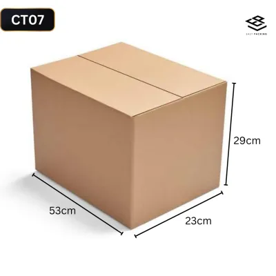 ( CT Big Size ) A Flute 5mm Packing Box Packaging Box Paper Box Kotak Box Carton Box Gift Box Big Box Small Box