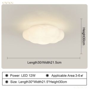 Tricolor Nordic Living Room Chandelier Ceiling Light Big Chandelier Dining Room Bedroom Center Light Ceiling LED Chandelier