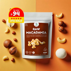 Raw Macadamia Nuts - Gluten-Free Keto Friendly Vegan Diabetes Friendly