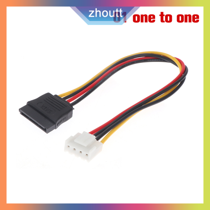 zhoutt 4Pin To SATA Power Cable For Hikvision DAHUA Mini VCR IP