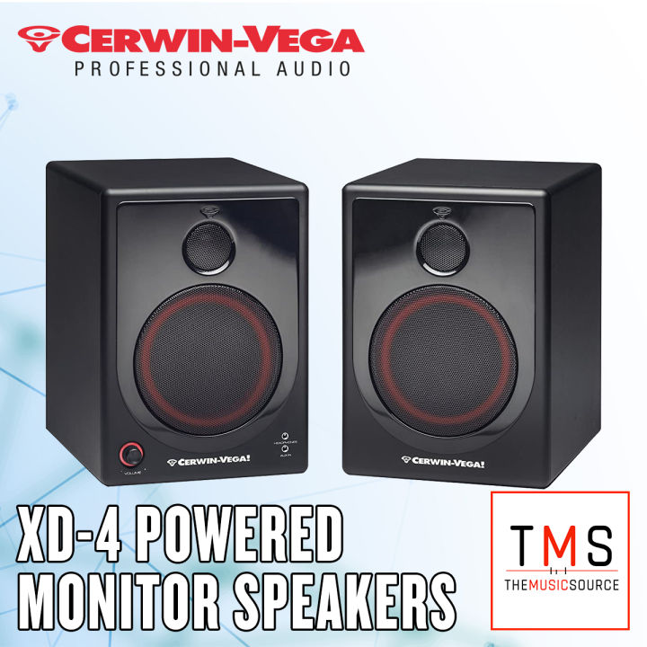 Vega Xd4 Cerwin Vega Active Speakers Cerwin-Vega Desktop Speaker