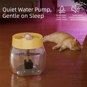 DAWEIF Large Capacity Automatic Cat Water Dispenser USB Electric Silent Operation Pet Water Fountain Durable Recirculating Water Dog Drinking Dispenser For Cats