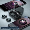 TWS NEW M10 Wireless Bluetooth Headset 5.3 Earphones Bluetooth Headphones with Mic Earbuds 3000Mah Charger Box LED Display Fone. 