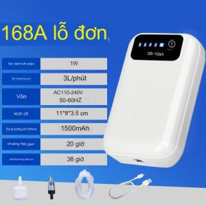 MÁY SỦI OXY TÍCH ĐIỆN SOBO (168A - 1 Vòi) & 268A - 2 Vòi) CHO HỒ CÁ CẢNH
