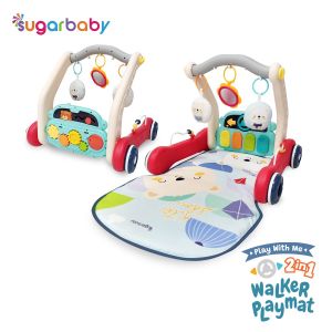 SugarBaby Walker Playmat 2in1 Baby Walker & Baby Playmat