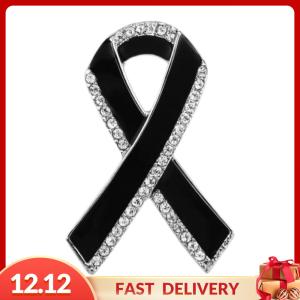 Pezhong เข็มกลัดริบบิ้นที่ระลึกงานศพเครื่องประดับผ้าไว้ทุกข์หรูหราน้ำหนักเบาตกแต่งความเคารพเข็มกลัดริบบิ้นความทรงจำ