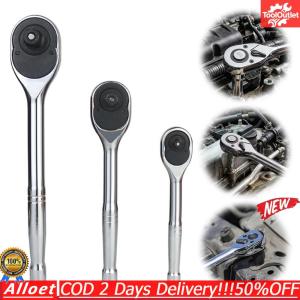 [Ready] 3Pcs Reversible Ratchet Wrench Set 1/4-Inch 3/8-Inch and 1/2-Inch Teardrop Ratchet Set 3.6 Degree Swing for Tight Spaces