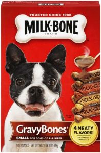 Milk- Bone Dog Treats Gravy Bones 1 Lb