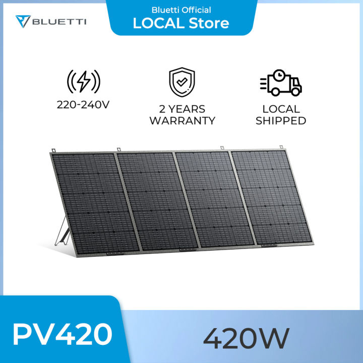 BLUETTI PV420 Solar Panel | 420W | Lazada PH