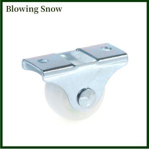 Blowing 4pcs 1 inch ngăn kéo bánh xe nhựa Directional Caster hướng dẫn đồ nội thất nhỏ ròng rọc