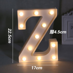 Homepeas® 3D LED Light Alphabet Letter Lights Number Night Light Wedding Birthday Valentines Party Decor Lamp