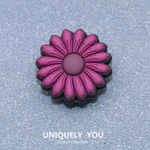 shoes charm cross charms Shoe Buckle Hole Shoes Accessories Cartoon Colorful Daisy Smiley Flower Fashion Shoes Accessories