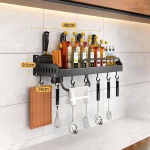 Condiments Organizer Utensils Organizer Spice Rack Knife Holder Kitchen Seasoning Organizer Storage