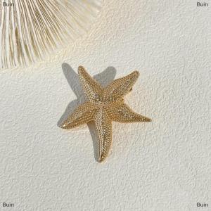 [COD] Buin 1 3Pcs Trendy Shell Starfish Hair Clips Y2K Vacation Style Hairpins Women Girls Metal Side Bangs Clips Hair Accessories Gifts