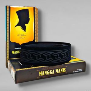 Mangga Manis Peci Songkok Kopyah Motif Sogga Laser Tinggi 7cm 8cm 9cm 10cm