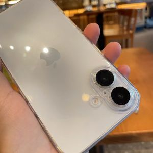 CrashStar With Lens Films HD Transparent Shockproof Phone Case For iPhone 16 15 14 Pro Max Plus 13 12 11 Pro Max Mini XR X XS Max 8 7 Plus + SE 2020 Simple Clear Phone Cover Anti-fall Soft Casing Shell Hot Sale