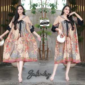 Daster jumbo Salindry/ home dress murah/ baju tidur wanita jumbo/ baju santai wanita/ baju rumahan/ daster batik tulis