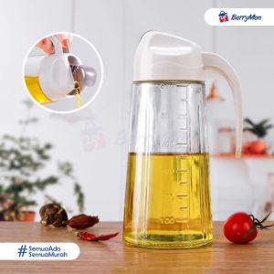 Botol Minyak Kaca Spray 500 ML Anti Tumpah Dispenser Minyak Goreng Semprot Minimalis Food Grade
