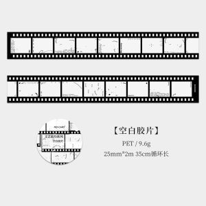 Film PET Tape Artistic Film Series Romantic Ins Film Hand Accoun Art Film Retro Transparent Collage
