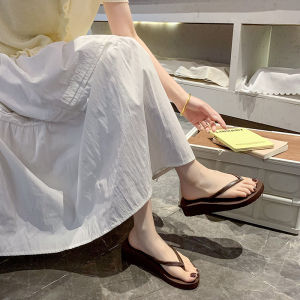 [Free Shipping] New High-Heeled Flip-Flops For Summer Non-Slip Sandals For Women Outdoor Sandals For Travel And Beach Summer Outdoor Slippers For Women