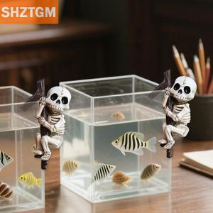 [COD] SHZTGM รูปปั้นโครงกระดูกแขวนทำจากเรซินรูปปั้นโครงกระดูกรูปปั้นตกแต่งกลางแจ้งสำหรับสนามหญ้า