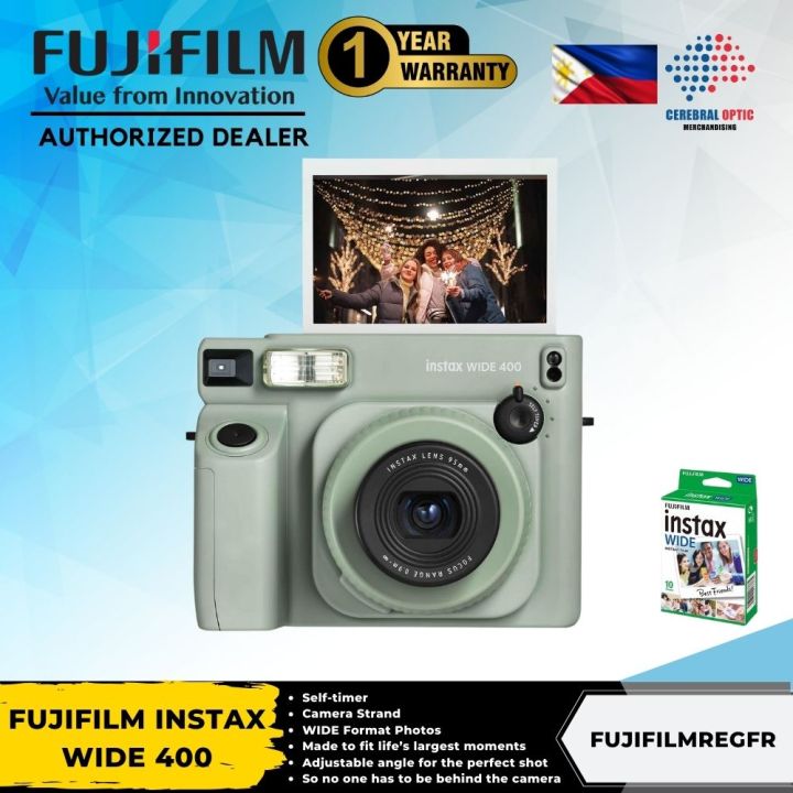 Fujifilm Instax Wide 400 with Instax Wide Film Glossy 10s