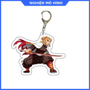Móc khóa Thanh gươm diệt quỷ Ver2 Kimetsu No Yaiba Tanjiro Nezuko Tomioka Giyuu Rengoku Mitsuri Shinobu