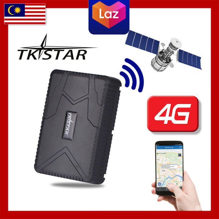 TKSTAR 4G LTE GPS Tracker Portable Car Lorry Lori Kereta Global Satellite Positioning Device