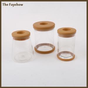 [The Fayshow] หม้อดอกไม้โปร่งใส hydroponic ดูดซับน้ำอัตโนมัติหม้อดอกไม้พลาสติก