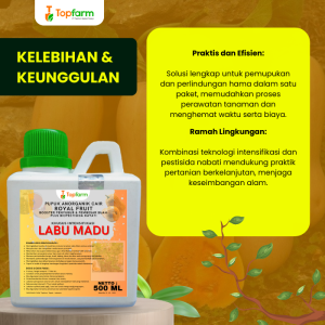 Pupuk Pestisida Topfarm / Pupuk Labu Siam Berbuah Lebat / Pupuk Booster Labu Siam / Obat Semprot Labu Siam / Obat Hama Labu Siam / Obat Daun Keriting Labu Siam / Obat Hama Buah Labu