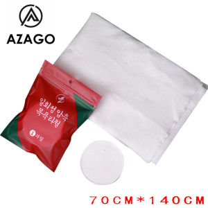 [ 1 viên / túi ]  Khăn Tắm Nén Du Lịch Bằng Cotton Tiện Lợi Dùng Một Lần 70*140cm KNTO1AZ - AZAGO