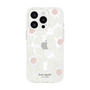 Kate Spade New York iPhone 16 / iPhone 15 Series Hollyhock Cream Floral MagSafe Compatible Case