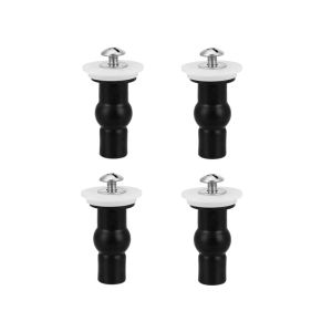 TIMES LORD Bolts 2/4/6 PACK Bathroom Hardware Replacement Parts with Screws Screws and Nuts Toilet Repair Kits Fasteners Expanding Screws Toilet Seats Bolts