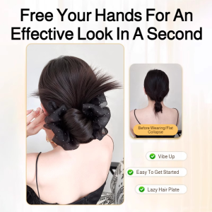 Fine Flash Low Pill Head Wig Package Natural Fluffy Hairstyle