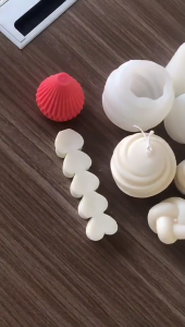 Dễ Thương Cô Gái khuôn silicon Tự Làm Hương Thơm Thạch Cao Thạch Cao Khuôn nhựa Epoxy khuôn đúc Làm Thủ Công Trang Trí Nhà