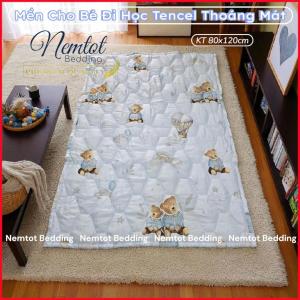 🔴FLASH SALE🔴Mền Tencel Cho Bé Thoáng Mát Mềm Mại Kháng Khuẩn Chăn Chần Bông Trẻ Em _ Nemtot Bedding