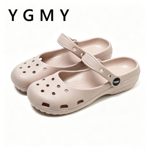 Cushioned Arch Support Soft EVA Clogs Summer Beach Walking Slippers Women holey sandals clog shoes
