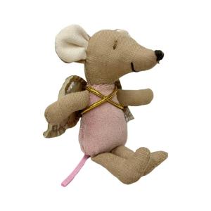 Baby Friendly Mouse Doll for Calming Sleep and Easy Cleaning Traditional China Animal Gift Newborns Photo Props