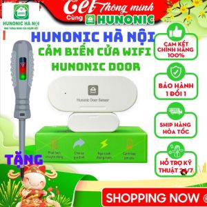 Cảm Biến Cửa Wifi Hunonic Door Sensor - An Toàn Và Tiện Lợi Theo Dõi Đóng Mở Cửa Trên App