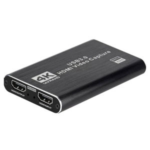 Bộ Chuyển HDMI to USB 3.0 Video Capture Card 1080P 60FPS Tích Hợp Cổng Micro và Cổng Tai Nghe - Hỗ Trợ Live Stream Ghi Hình
