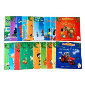 Usborne Storybook Farmyard Tales + First Experiences English Storybooks Picture Books Early Learning (20 Books Set)