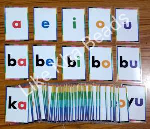 80 pcs. Laminated Flash cards ABAKADA 80 pcs. Laminated Flashcards | Educational Learning Material