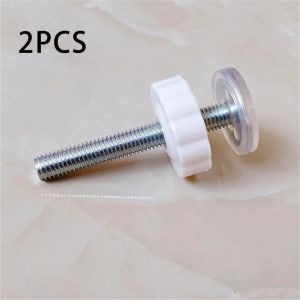 2PCS Baby Child Safety Stairs Gate Screws Bolts/Adjustable Pet Safety Fence Fixing Bolts with Locking Nut/Home Safe Guardrail Screws.