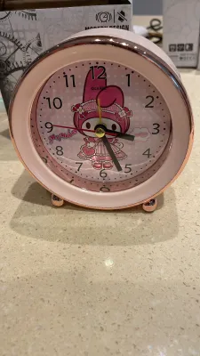 🌟 SG LOCAL STOCK🌟Sanrio Bedroom Alarm Clock Kuromi My Melody Hello Kitty Cinamonroll Ins Bedside Silent Alarm Clock Wake Up Alarm Clock Kids Kawaii