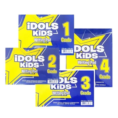 Random Brand Pad Paper Grade 1 2 3 4 And Quiz Pad Paper Intermediate Lengthwise and Crosswise Yellow pad 10pads
