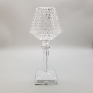 Romantic Diamond Touch Crystal Table Lamps LED Atmosphere Projection Light USB Rechargeable Touch Control Table Light Restaurant Bar Bedside Decor Lamp Acrylic LED Night Lights
